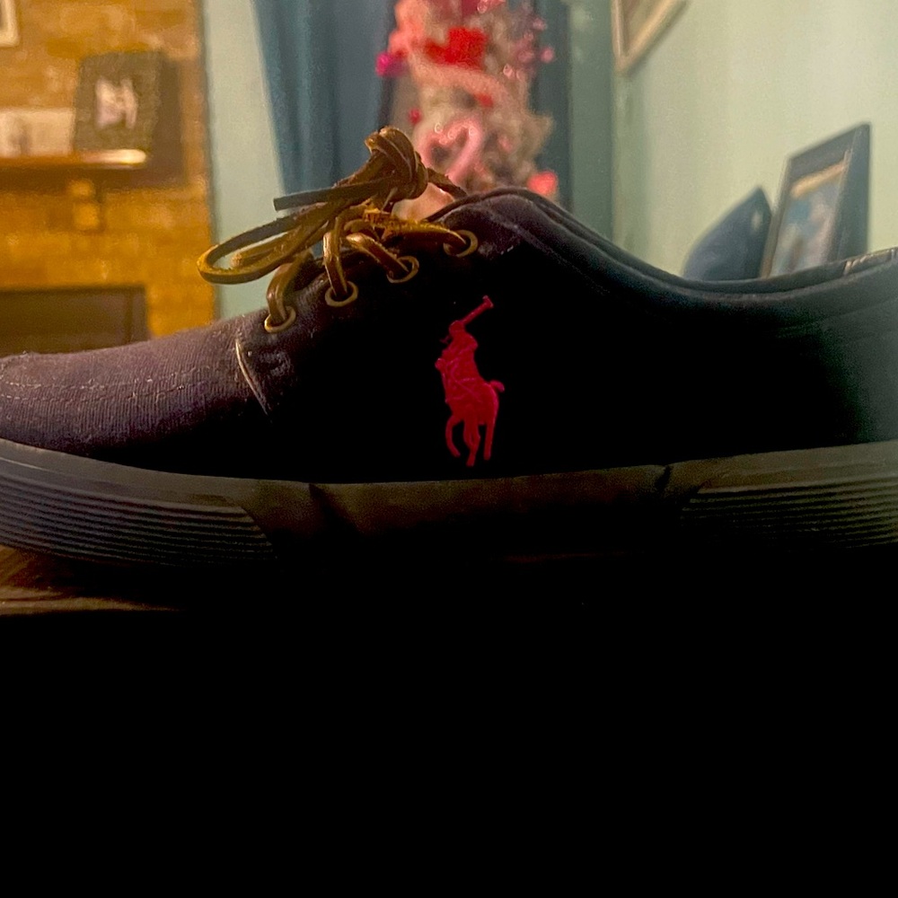 Ralph Lauren polo canvas sneakers